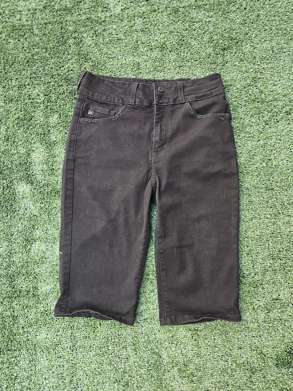 KanCan Black Bermuda Shorts